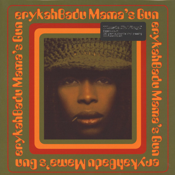 ERYKAH BADU, MAMA'S GUN album cover