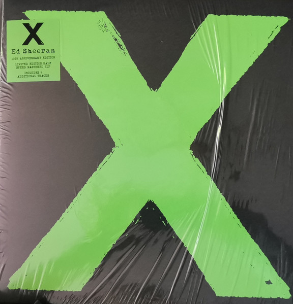 ED SHEERAN, X (10TH ANNIVERSARY) album cover